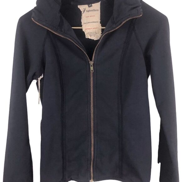 Women’s Highest Form Zip Up Jacket XS Mint or Navy - Picture 7 of 10